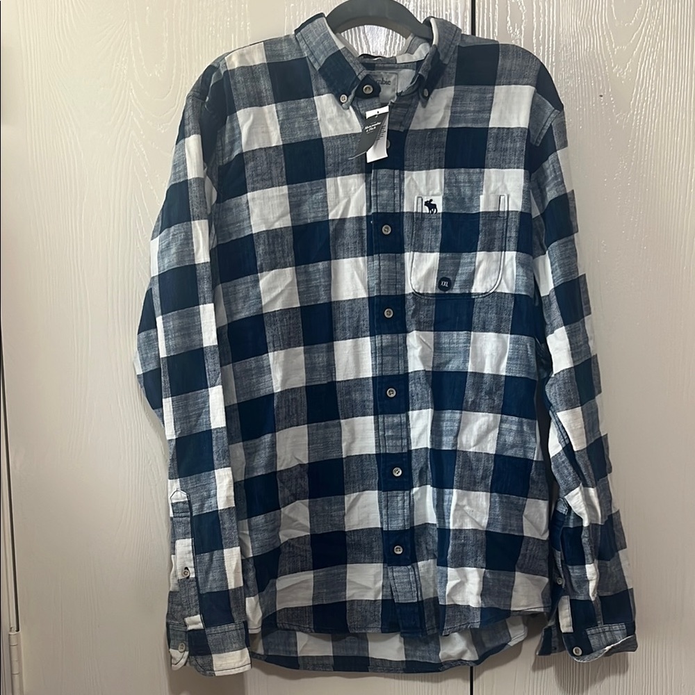 Men's Abercrombie & Fitch Checkered Button Down Shirt